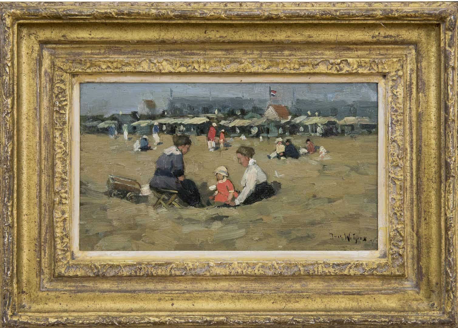 Jacques Witjens: Hollands strandplezier (in lijst)