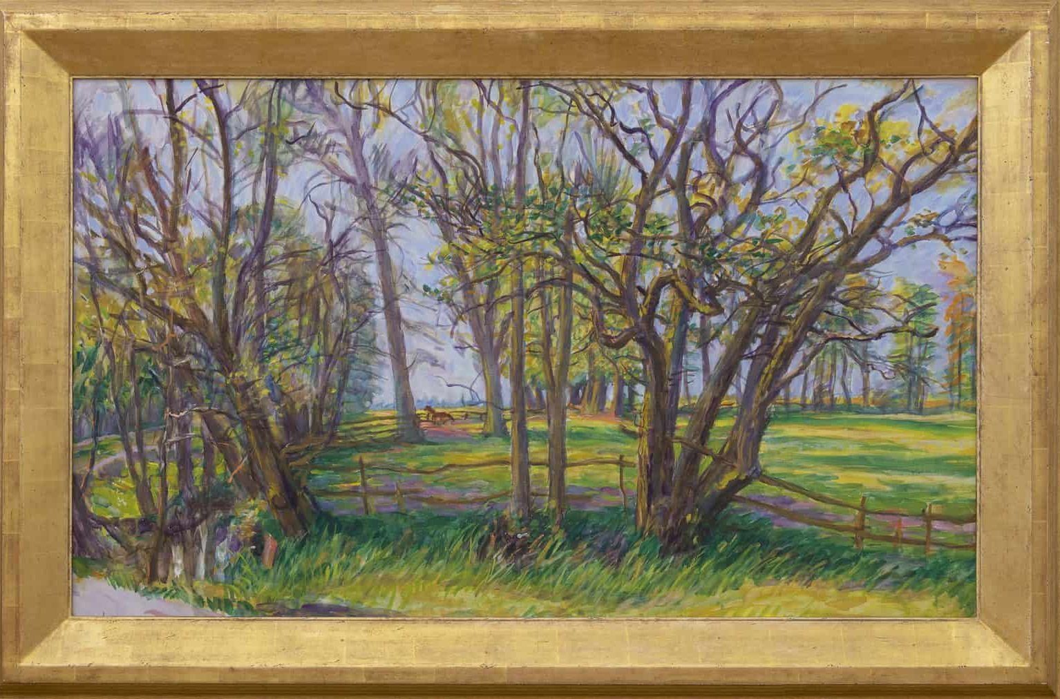 Johan Dijkstra: Boomgaard Hamsterborg (in lijst)