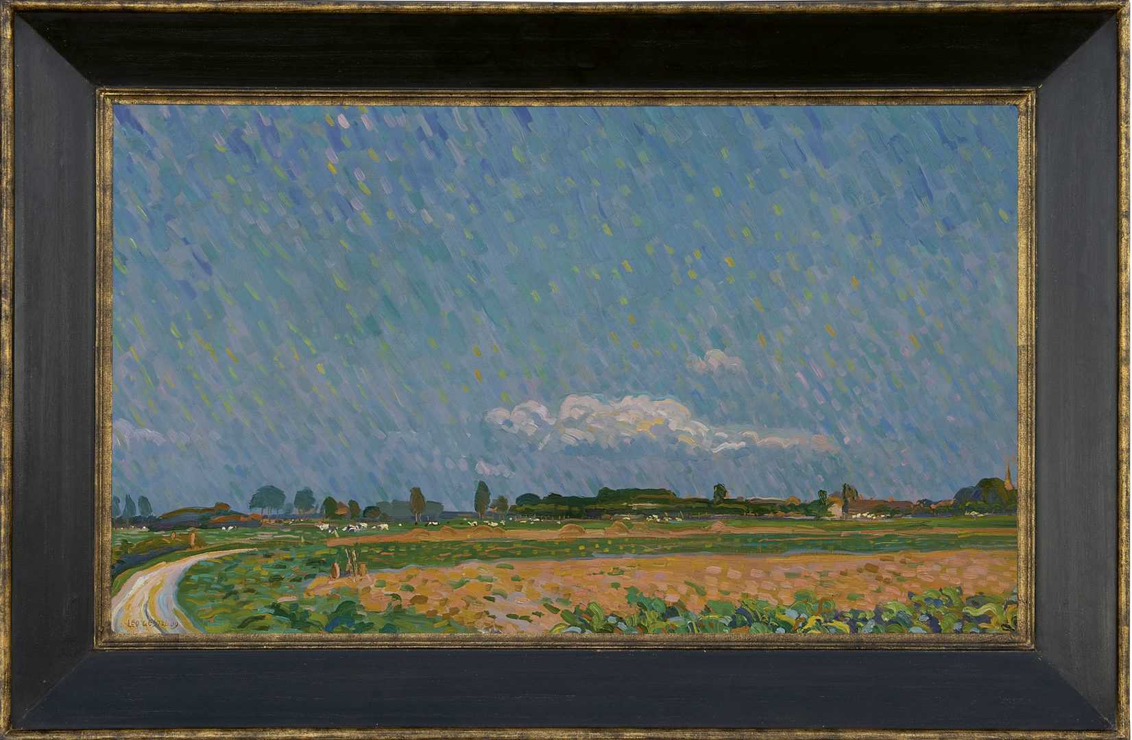 Leo Gestel: Het land van Montfoort (in lijst)