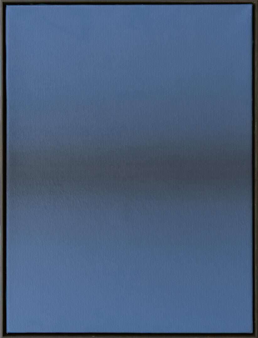Willem van Althuis: Horizon diepblauw (in lijst)