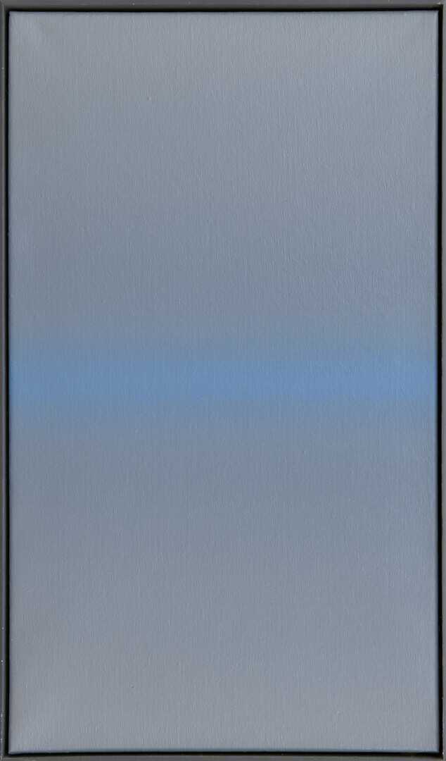 Willem van Althuis: Horizon deep blue (framed)