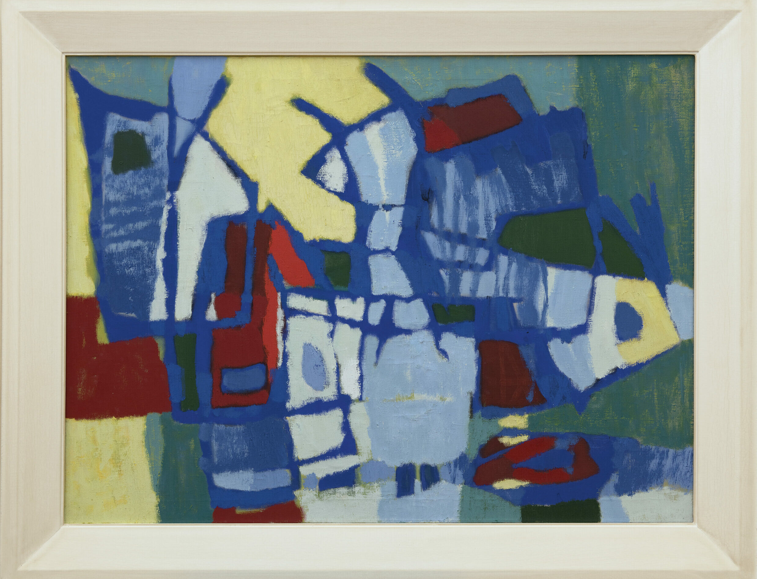 Frieda Hunziker: Landschap (in lijst)