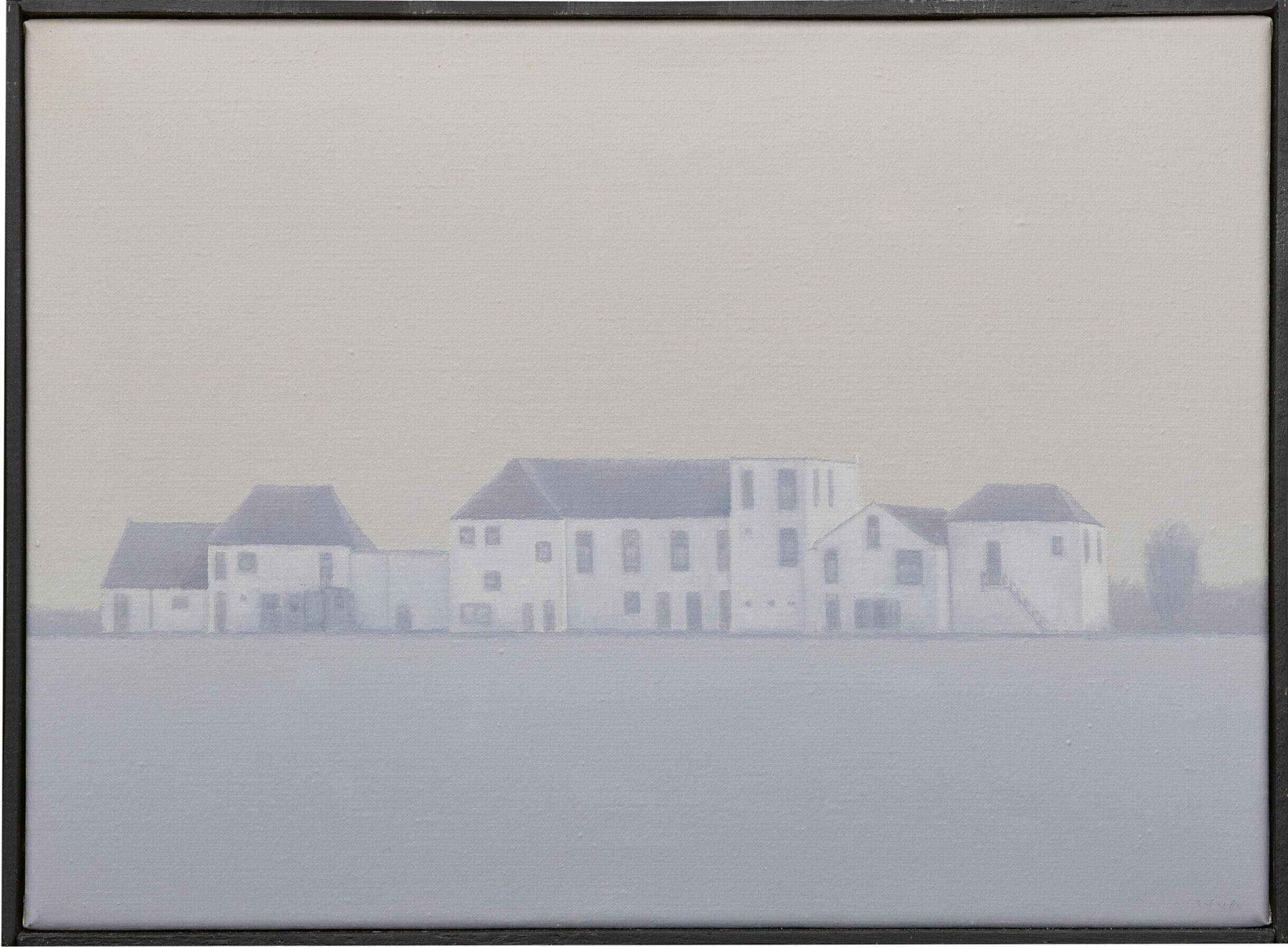 Willem van Althuis: Hotel Goerres, Akkrum (in lijst)