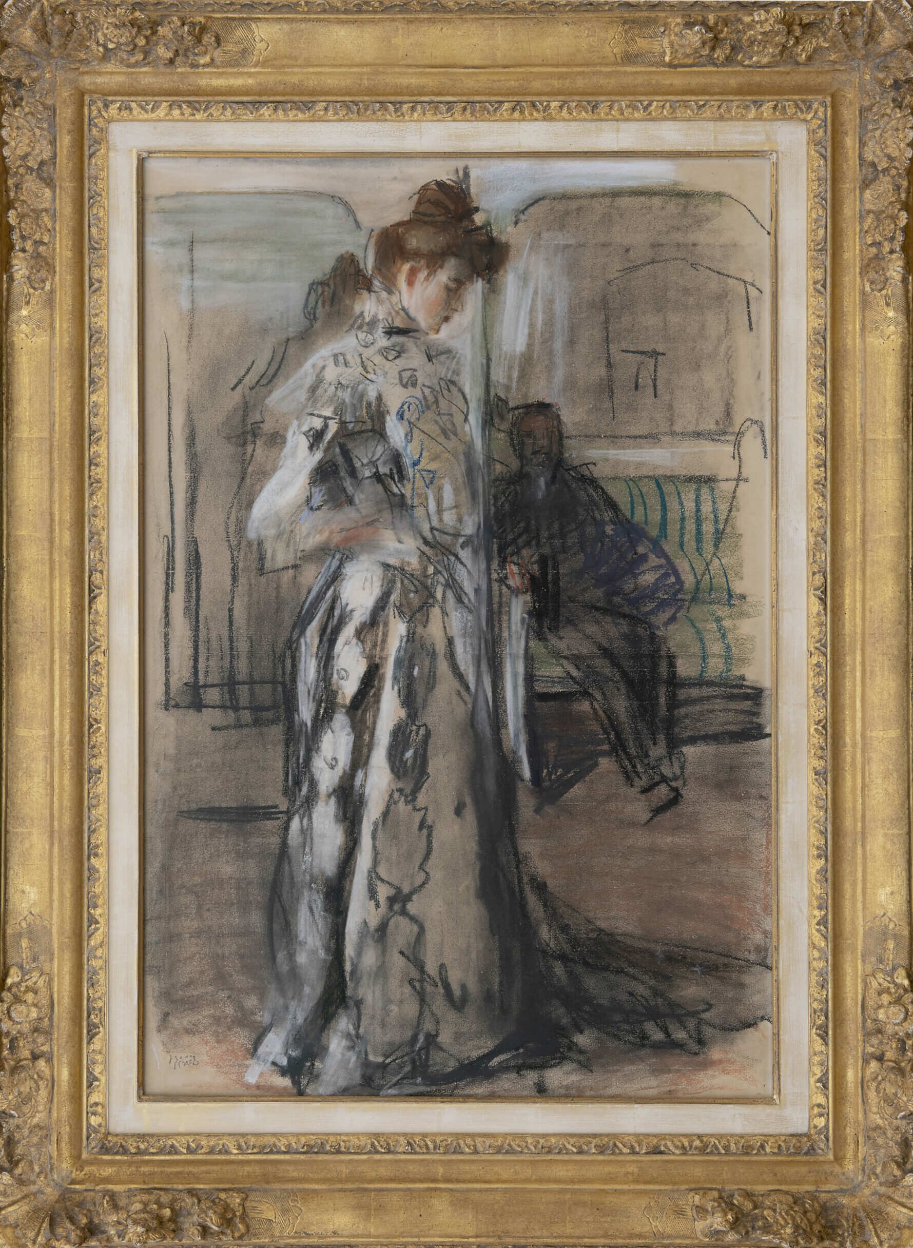 Isaac Israels: In de paskamer (in lijst)