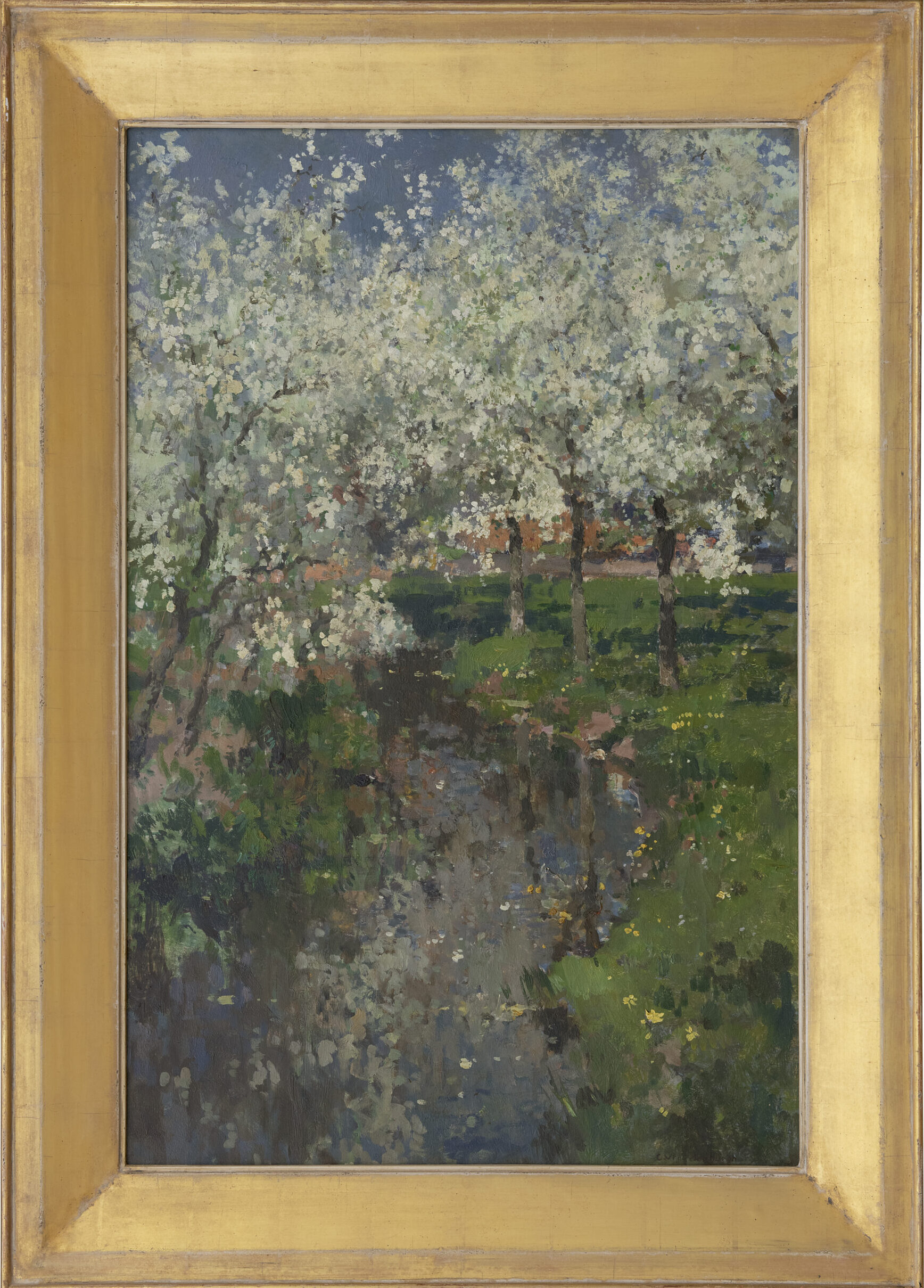 Cornelis Vreedenburgh: Voorjaar (in lijst)