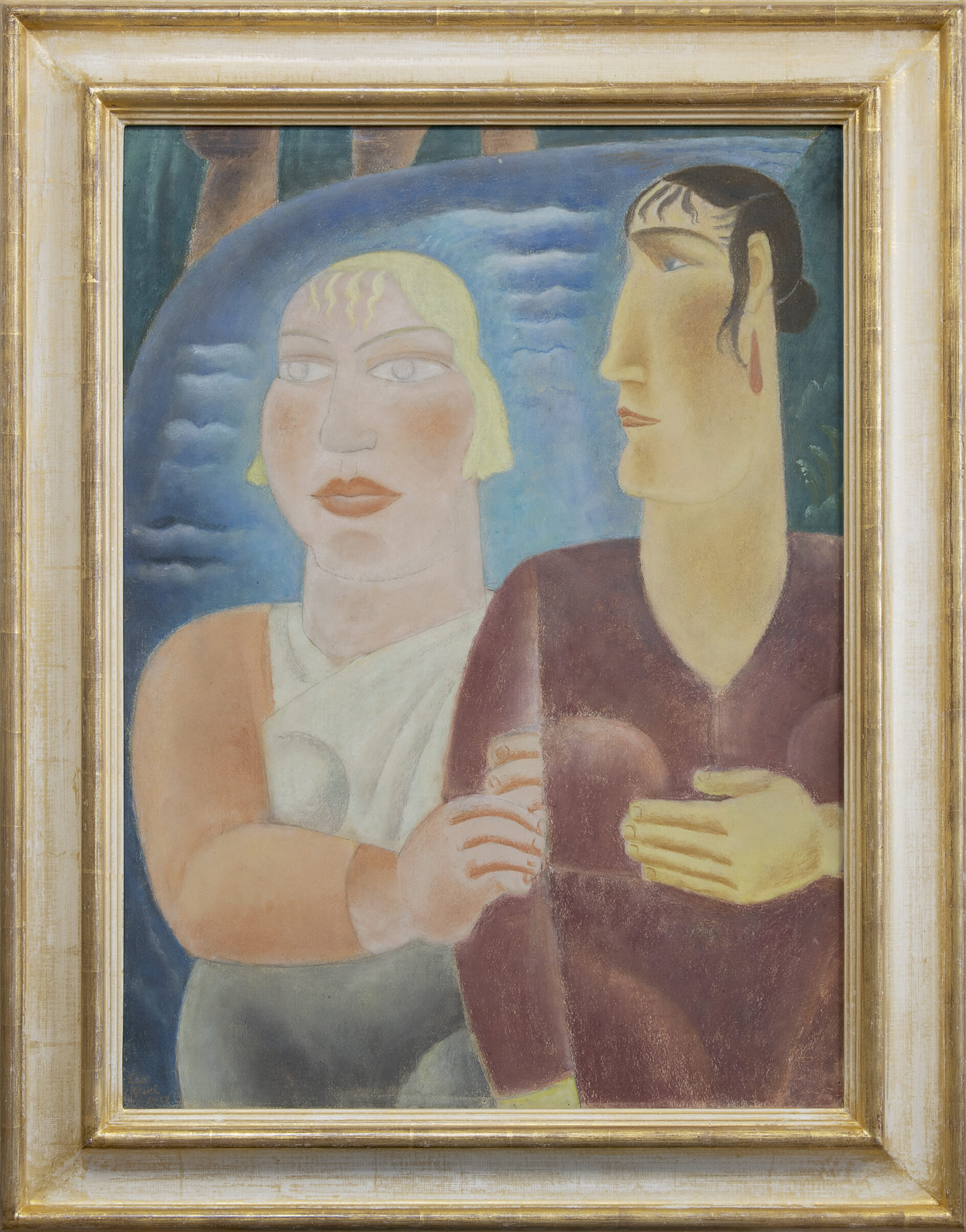 Leo Gestel: Friends (framed)