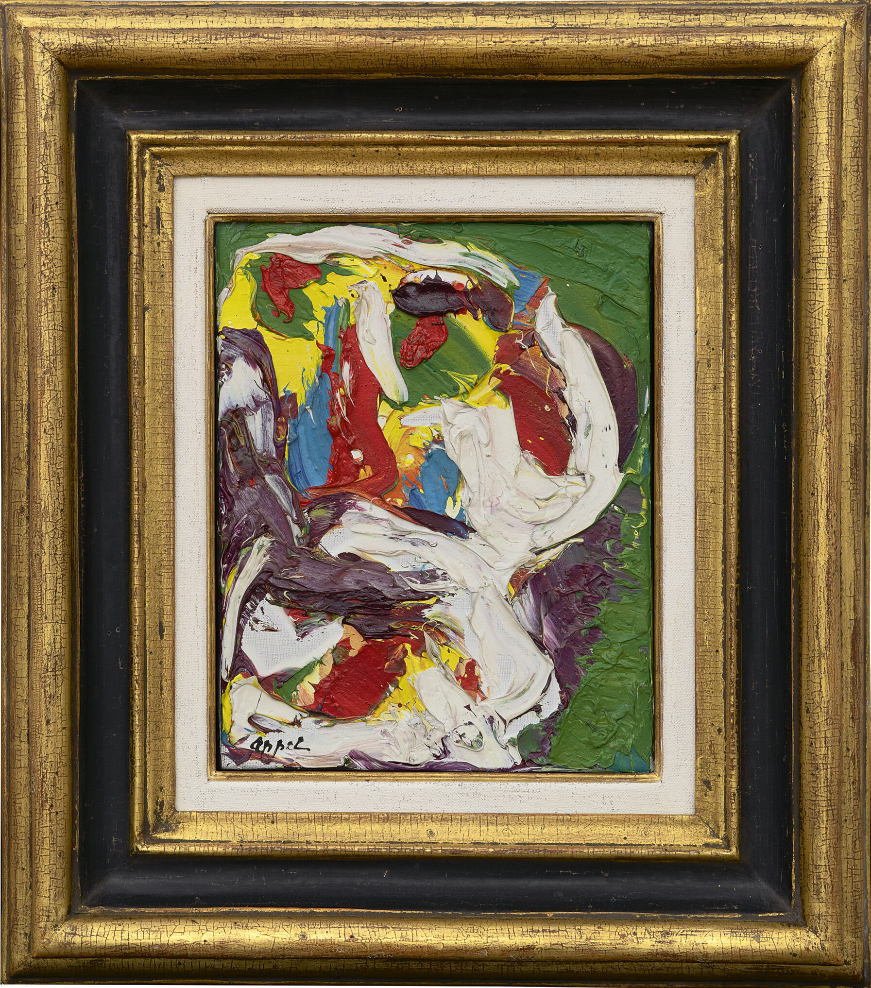 Karel Appel: Figure (framed)