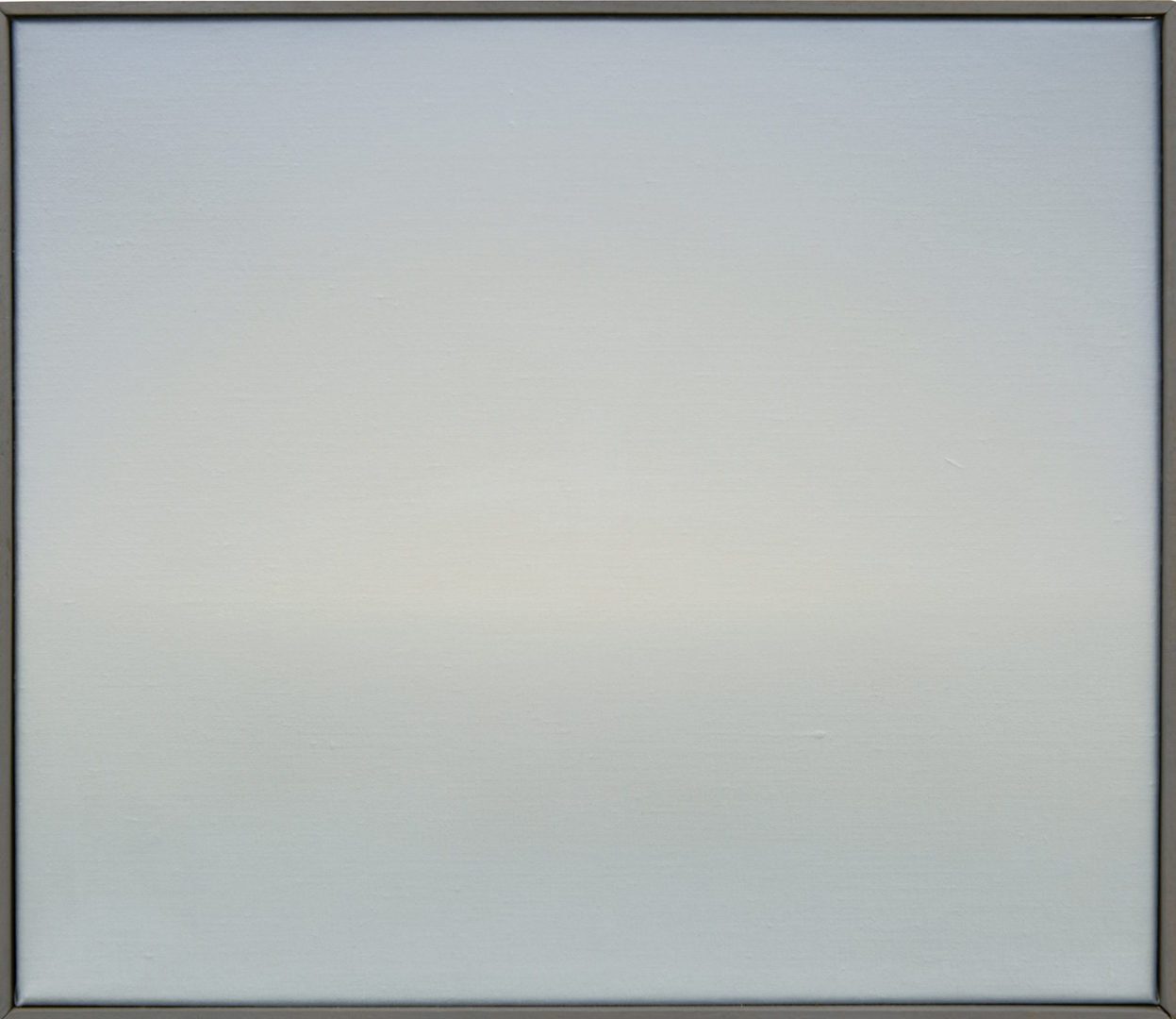 Willem van Althuis: Landschap met horizon (in lijst)