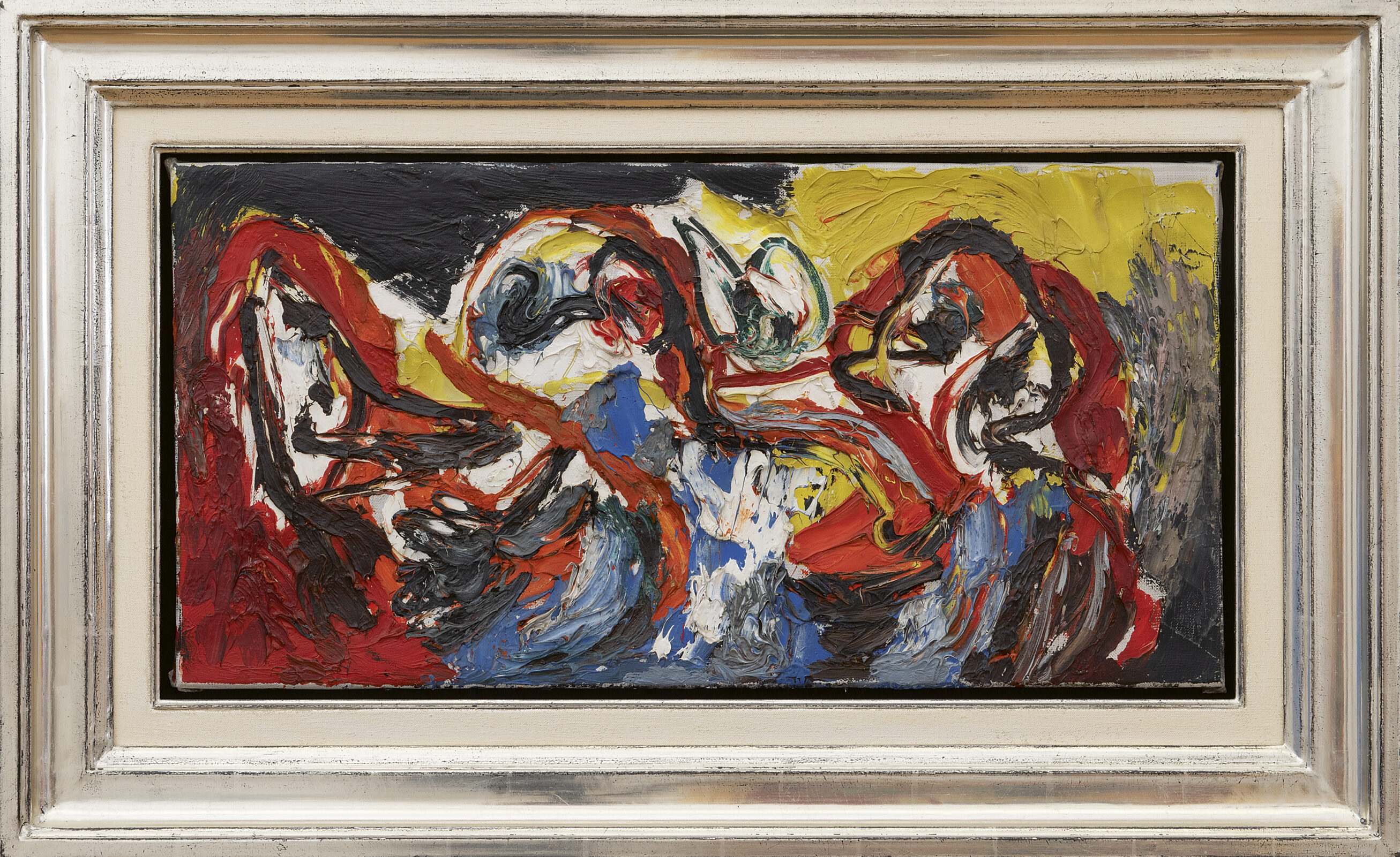 Karel Appel: Têtes dans espace (in lijst)