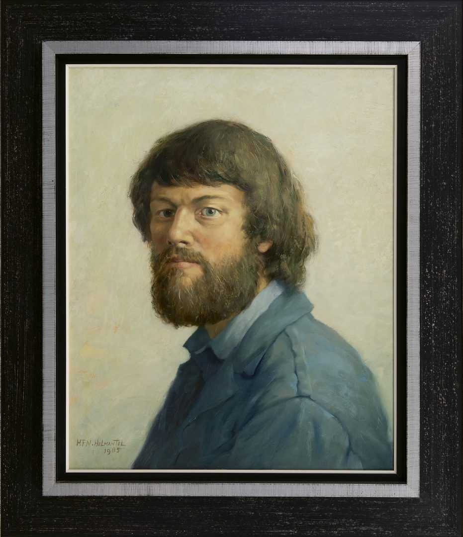 Henk Helmantel: Zelfportret (in lijst)