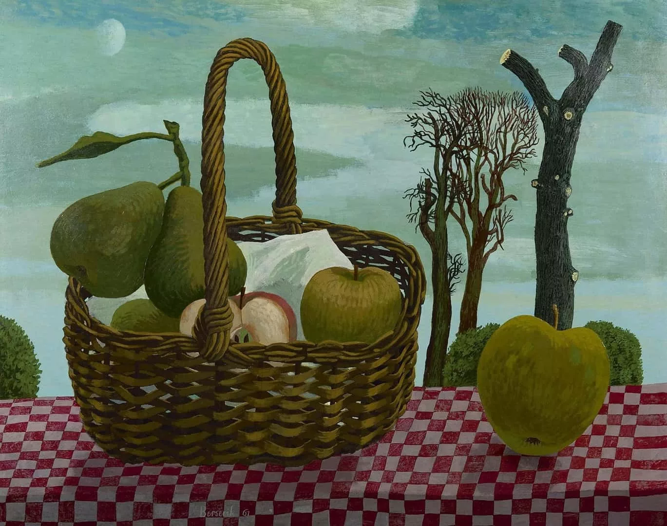 Herman Berserik: Een mand met appels en peren