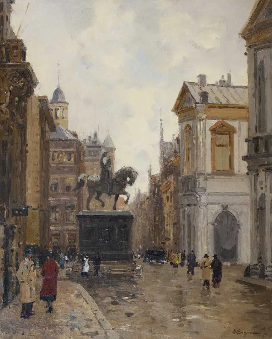 Herman Bogman: Het Noordeinde in Den Haag