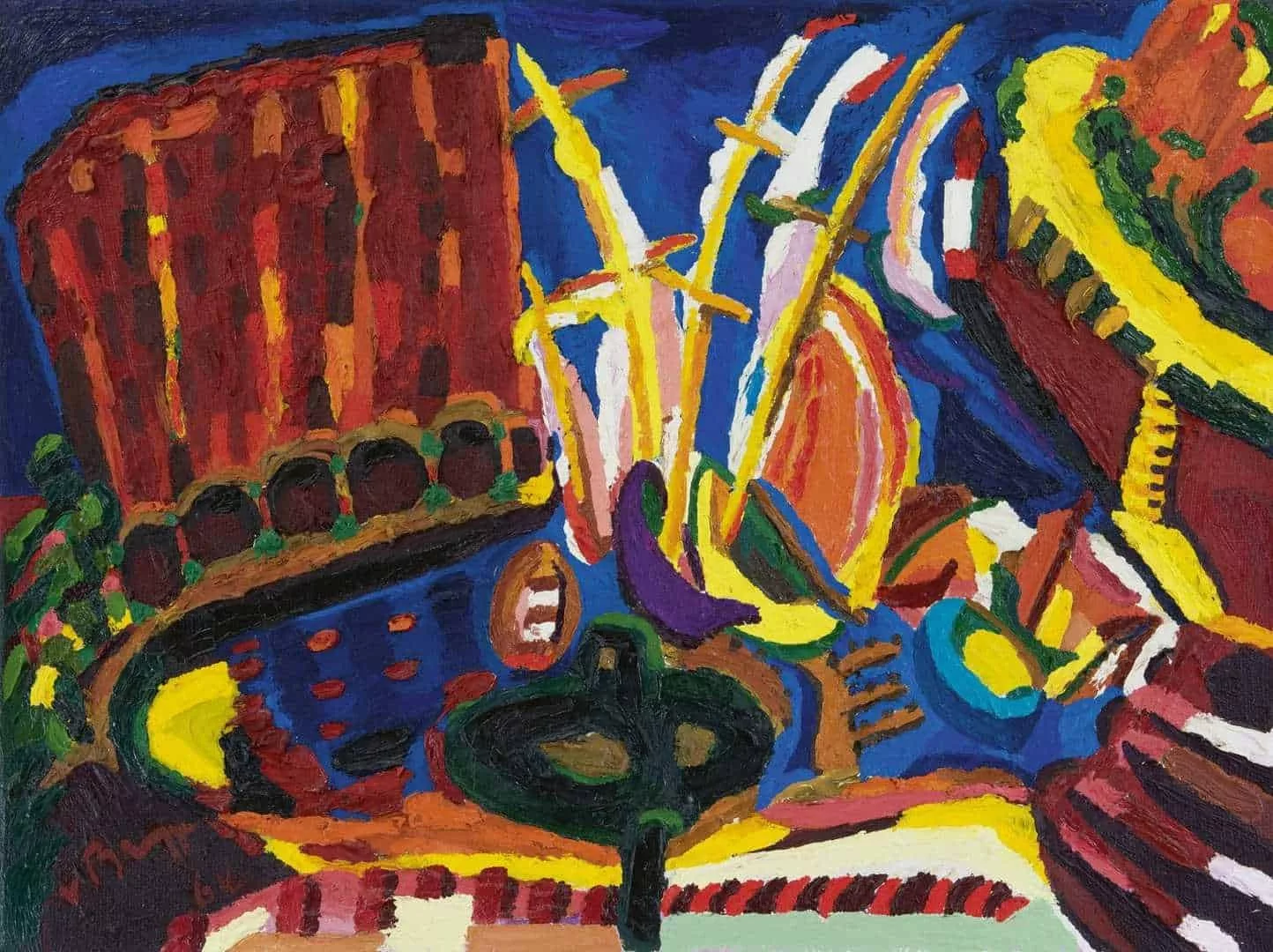 Koos van Bruggen: De haven van Zoutkamp