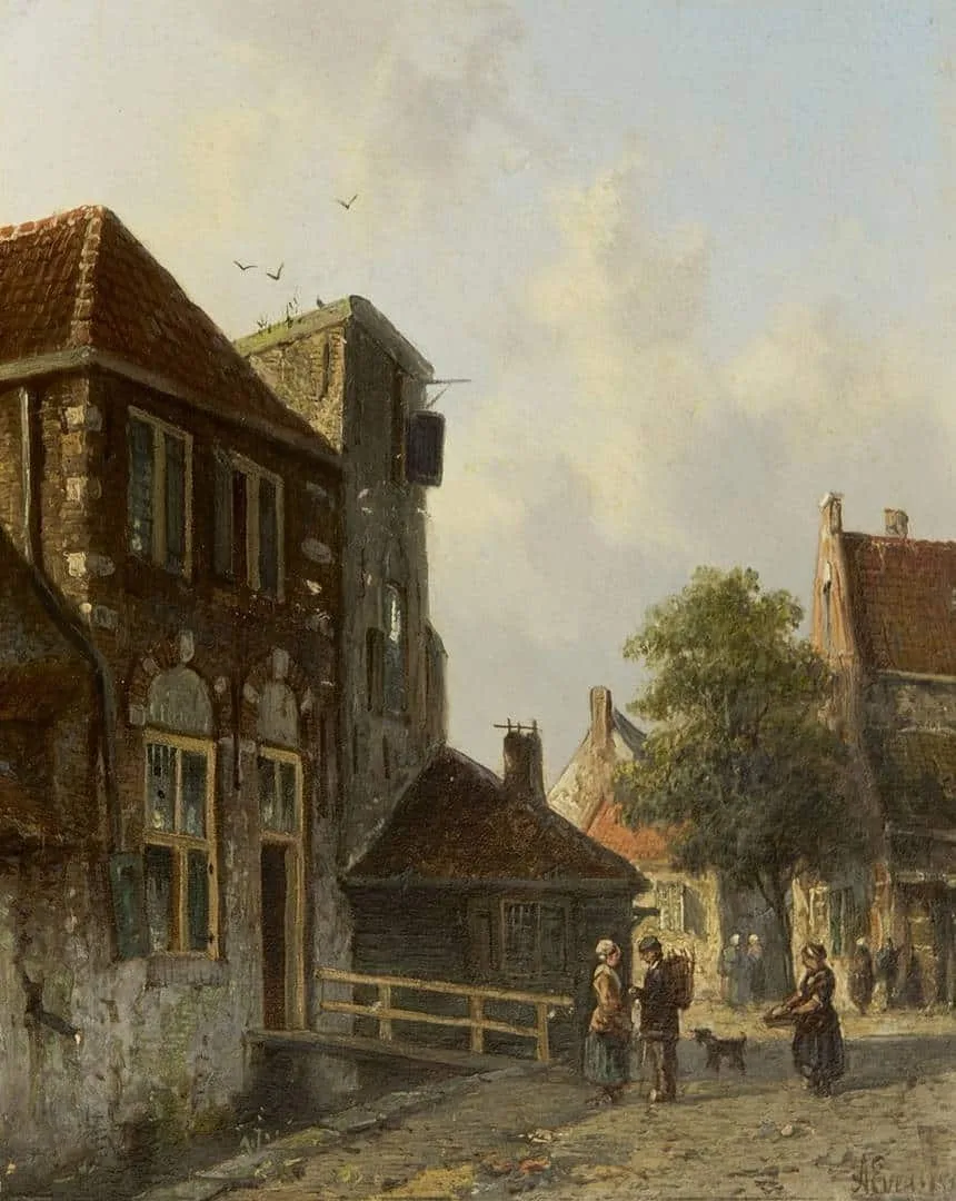 Adrianus eversen hollands gezicht