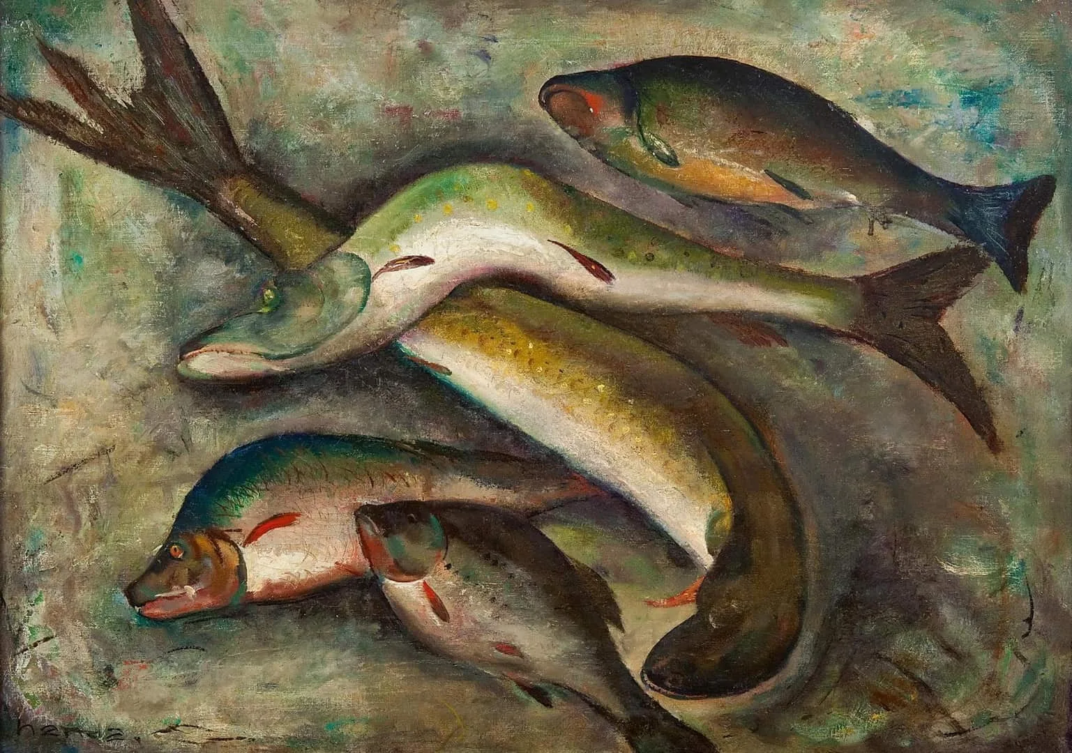 Sara Hense: Een karper, snoek en brasem