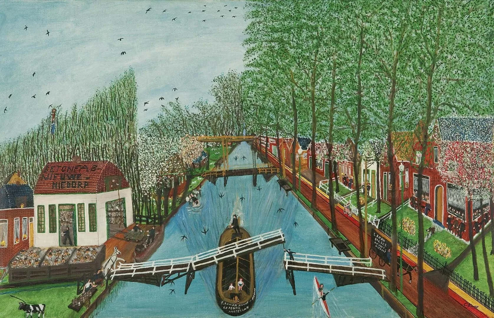 Cor Kaay: Dorpsgezicht Nieuwe Niedorp