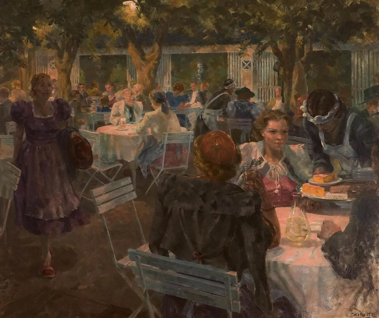 Louis Schutte: Zomeravond te Salzburg