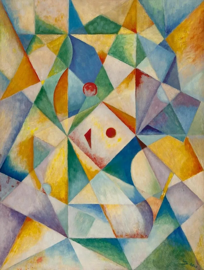 Wobbe Alkema: Abstracte compositie