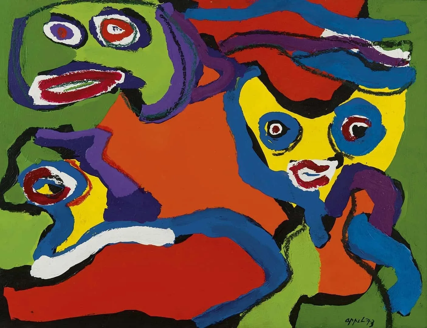 Karel Appel: Figuren