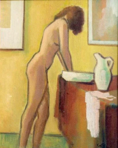 Siep van den Berg: Staand Naakt