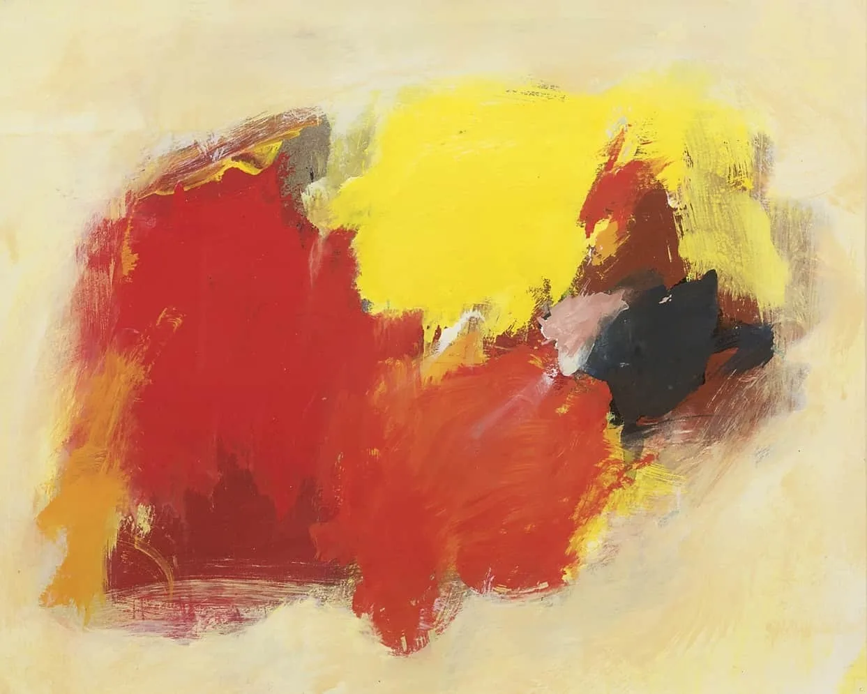 Eugène Brands: Abstract landschap