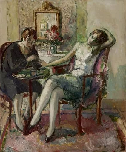 Jean Louis Marcel Cosson: Bij de manicure