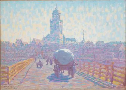 Co Breman: Gezicht op Deventer