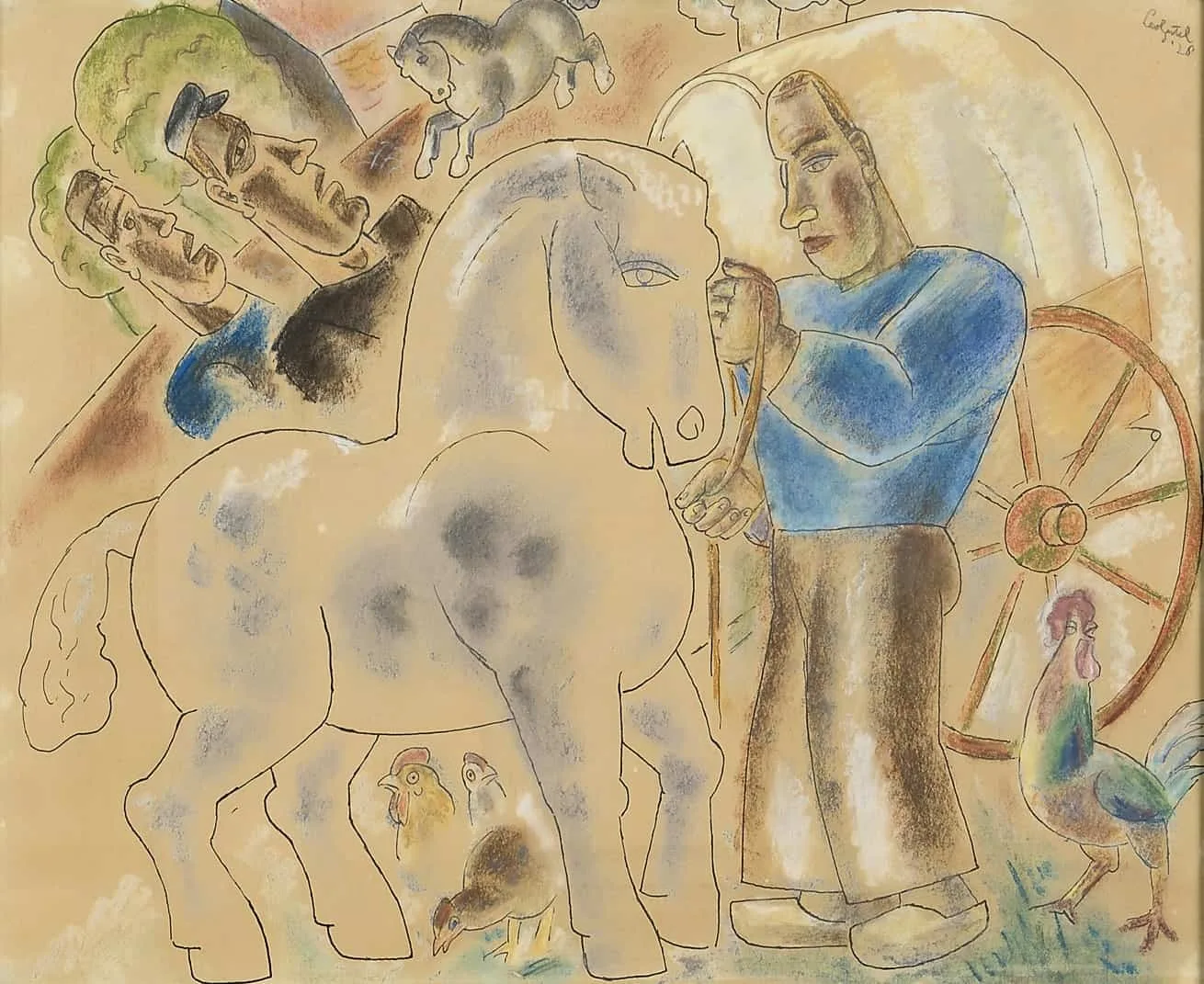 Leo Gestel: Boerenleven