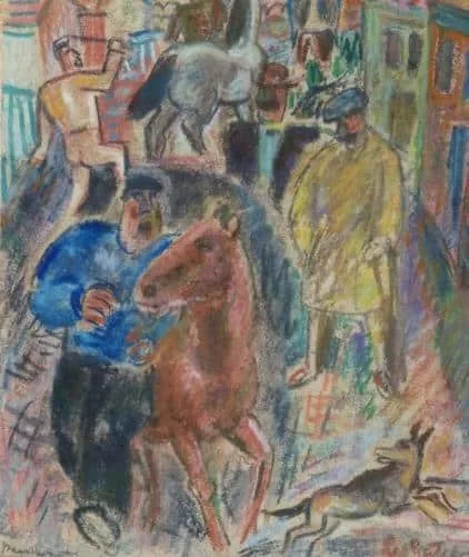 Leo Gestel: De paardenmarkt