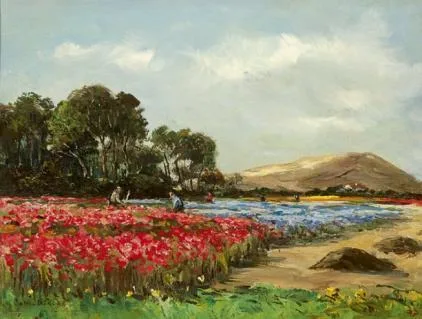 Anton Dirckx: Hollandse bollenvelden