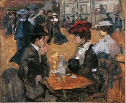 Isaac Israels: Café Dansant, Moulin de la Galette (Parijs)
