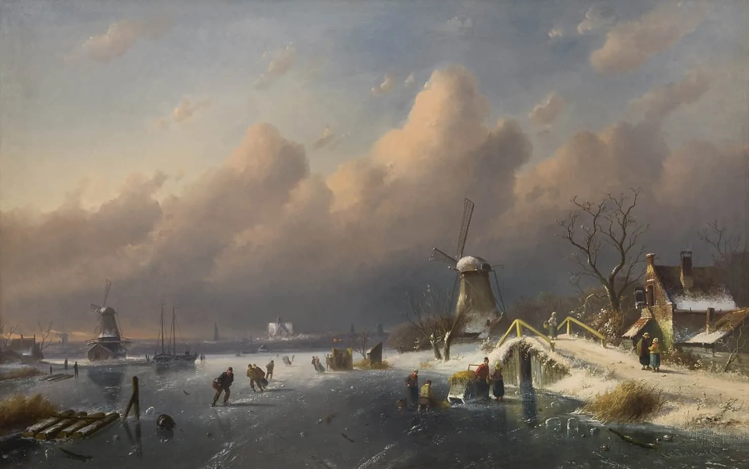 Charles Leickert: Hollands schaatsplezier