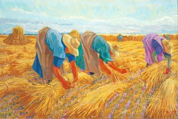 Henk Melgers: De graanoogst