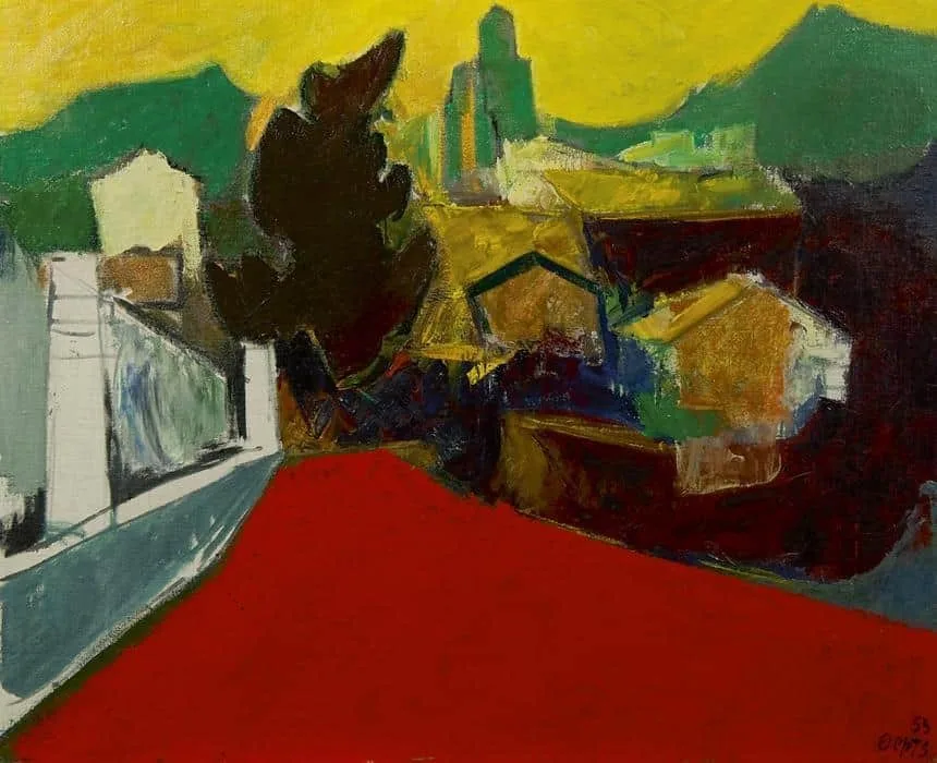 Wim Oepts: Landschap Zuid-Frankrijk