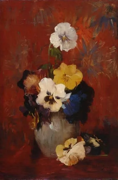 Hobbe Smith: Viooltjes in een pot