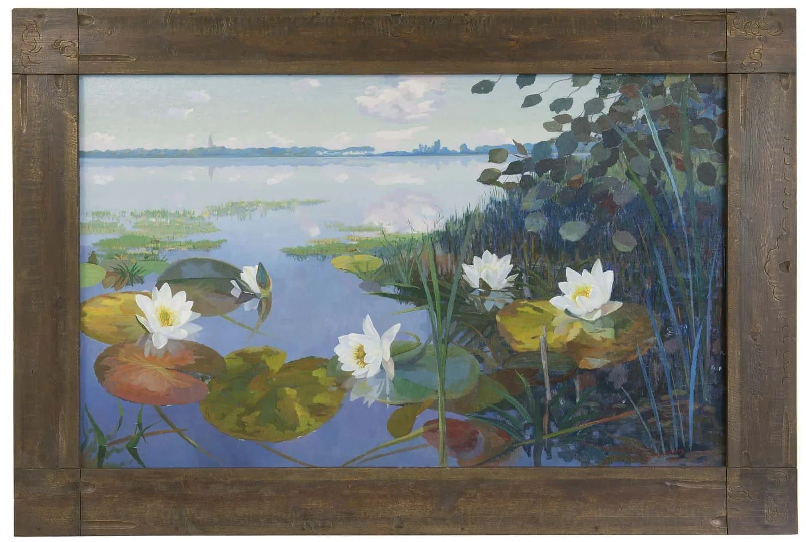 Dirk Smorenberg: Waterlelies in de Loosdrechtse Plassen