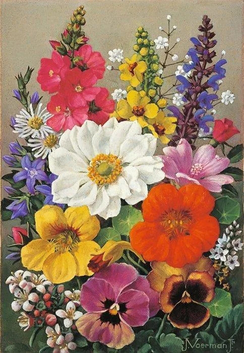 Jan Voerman jr.: Kleurrijke bloemen