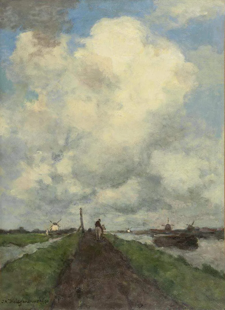 Hendrik Johannes Weissenbruch: De witte wolk