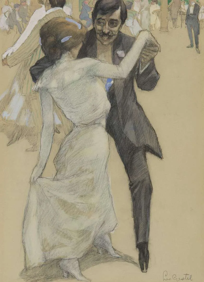 Leo Gestel: Dansend paar