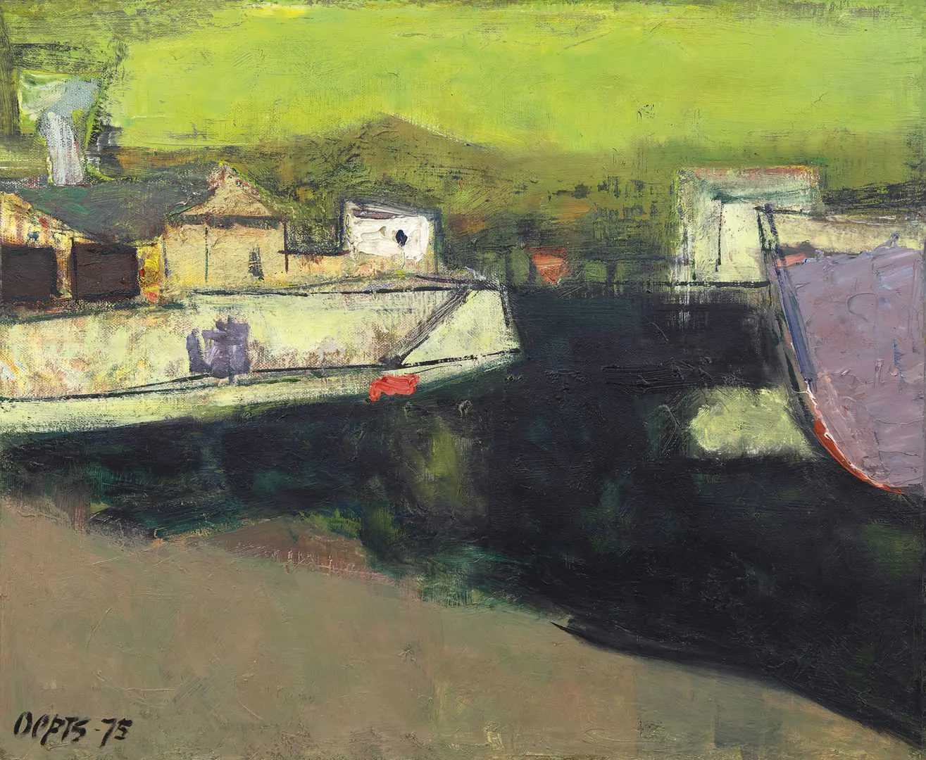 Wim Oepts: De haven van Sète (Zuid-Frankrijk)