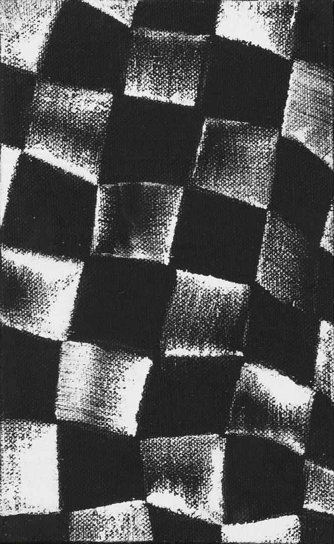 JCJ Vanderheyden: Checkerboard zwart wit