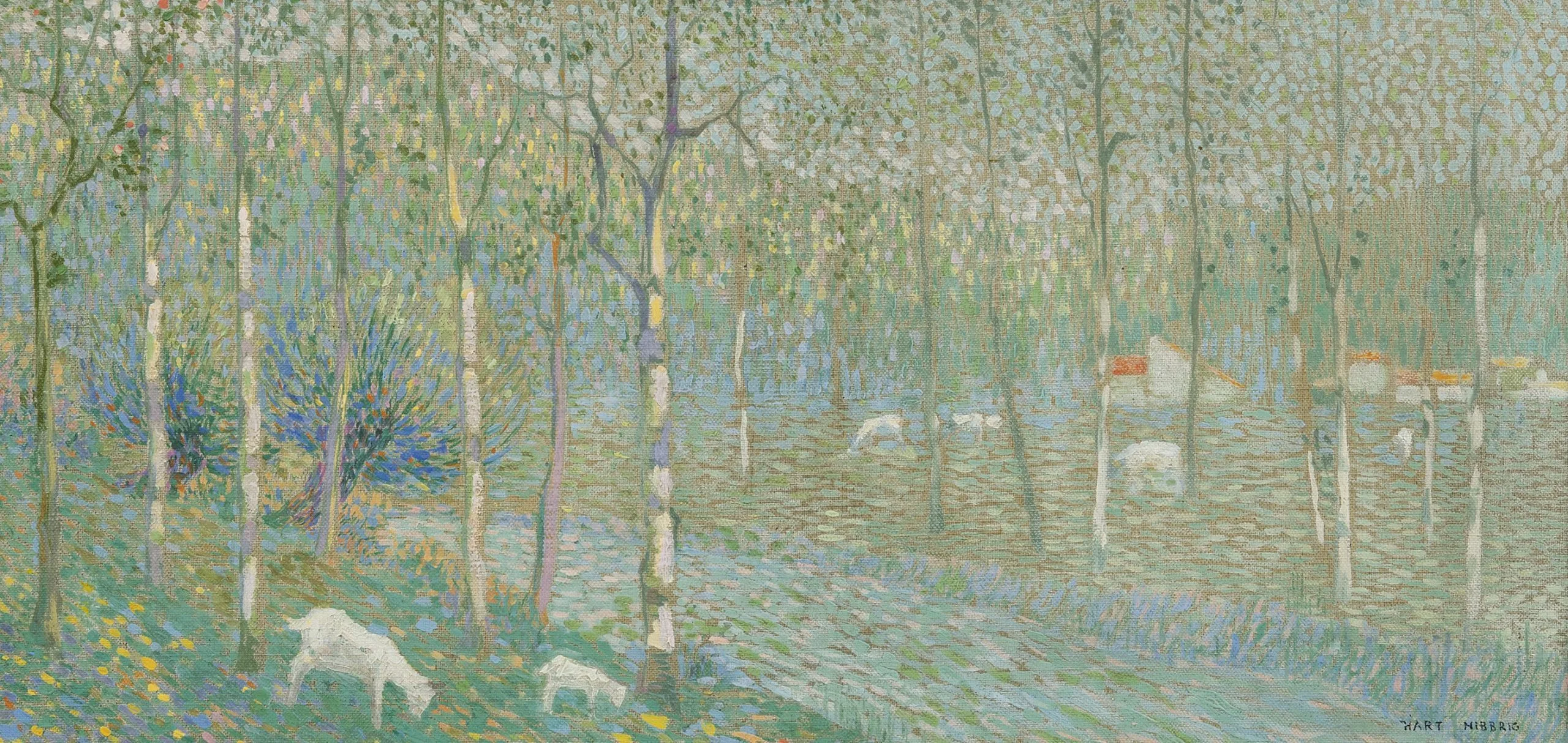 Ferdinand Hart Nibbrig: Zomerlandschap