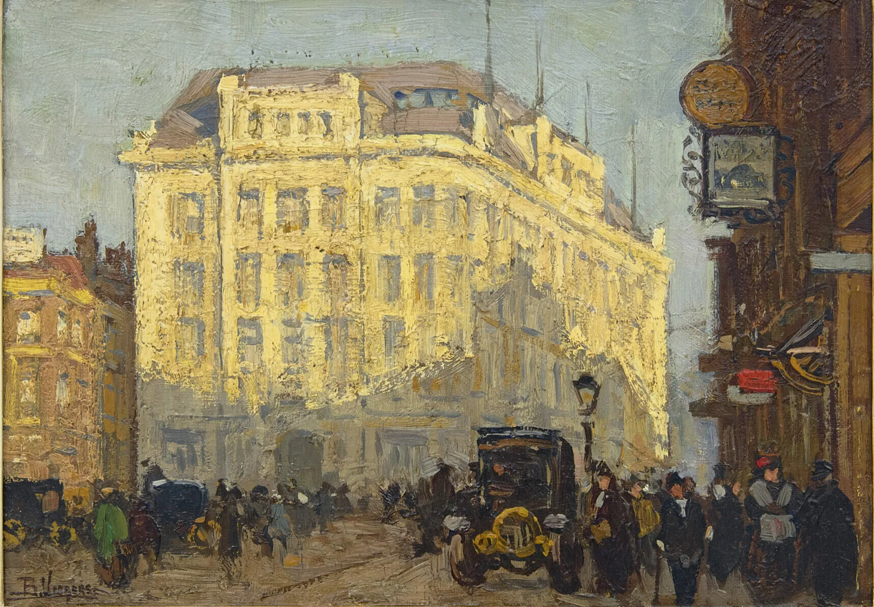 Ben Viegers: De Gravenstraat in Den Haag
