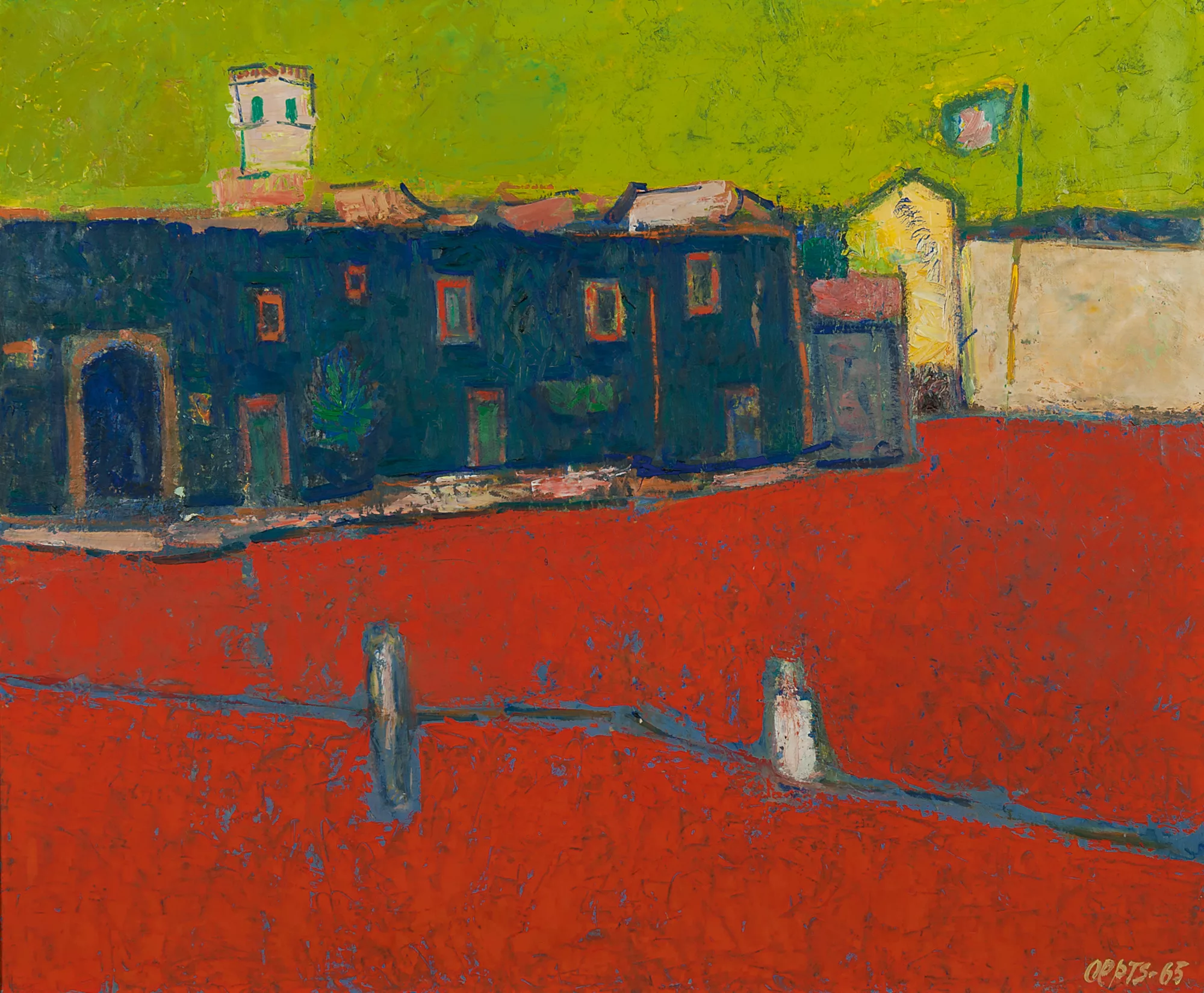 Wim Oepts: Dorpsplein