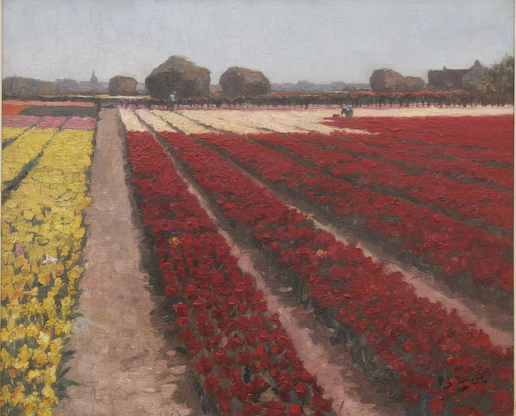 Arie Zwart: Kleurrijk bloemenveld