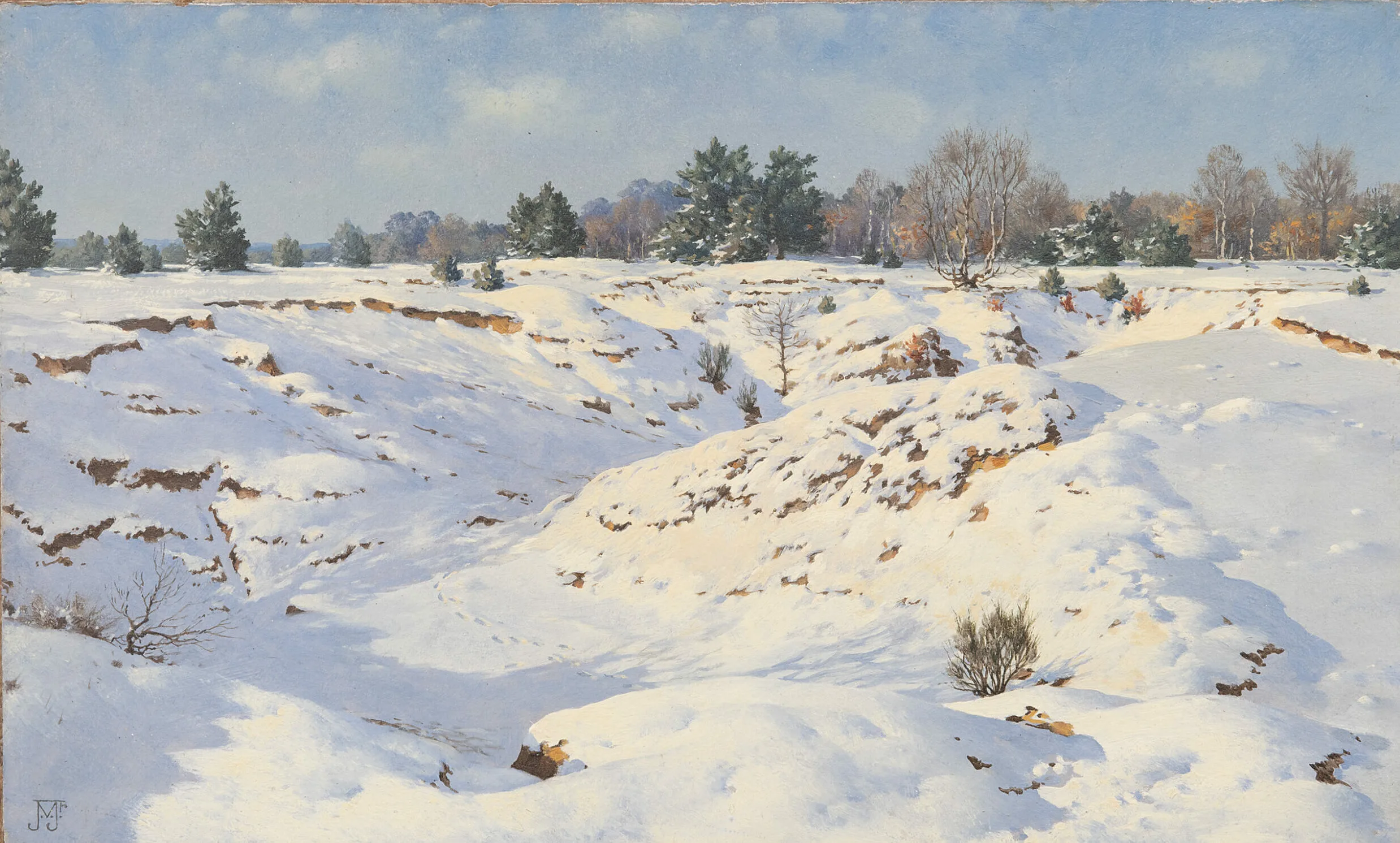 Jan Voerman jr.: Sneeuwlandschap