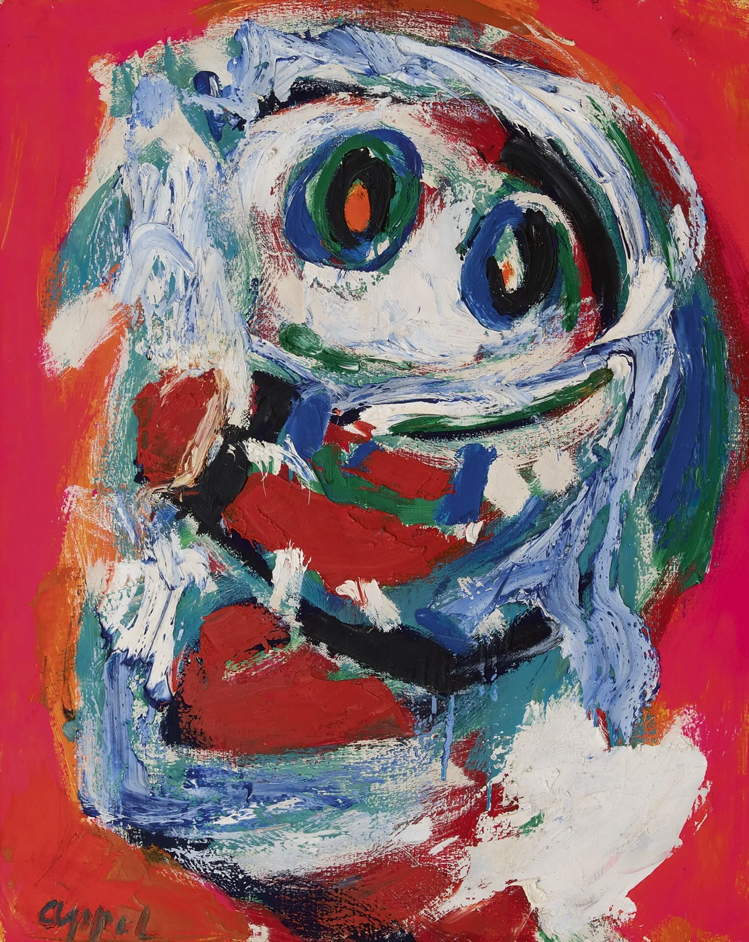 Karel Appel: Smiling in the Ping