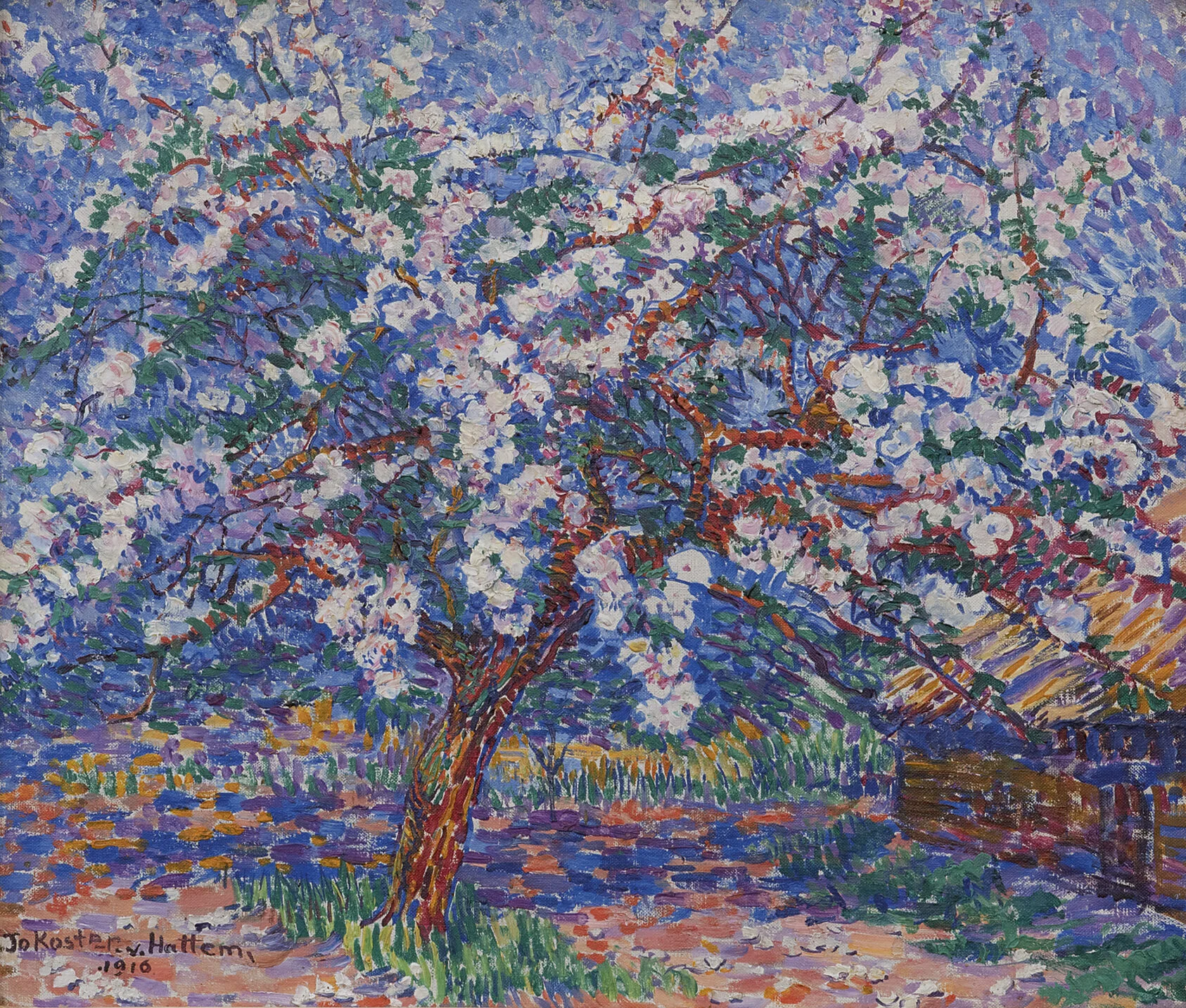 Jo Koster van Hattem: Bloesemboom