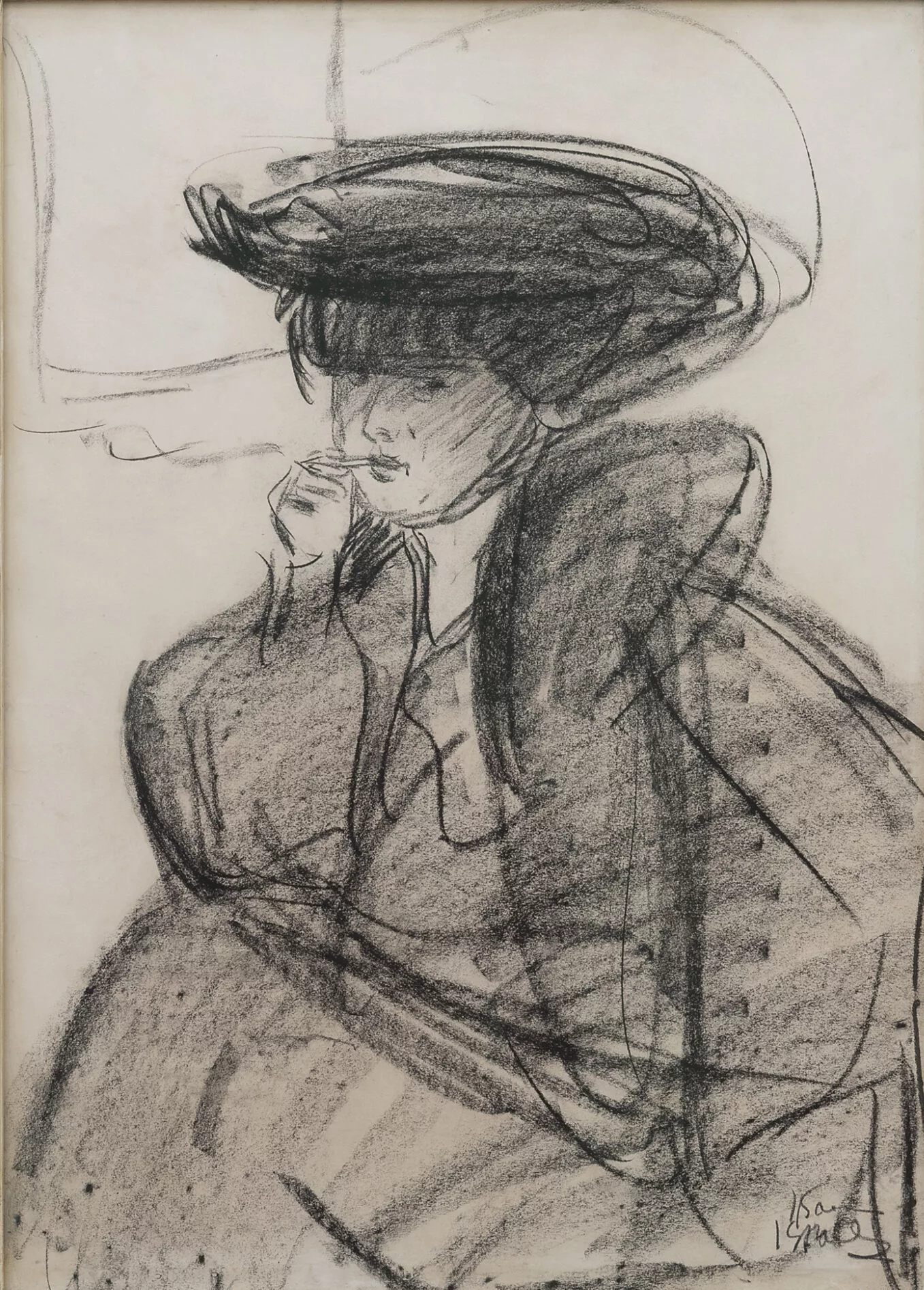 Isaac Israels: Vrouw met sigaret