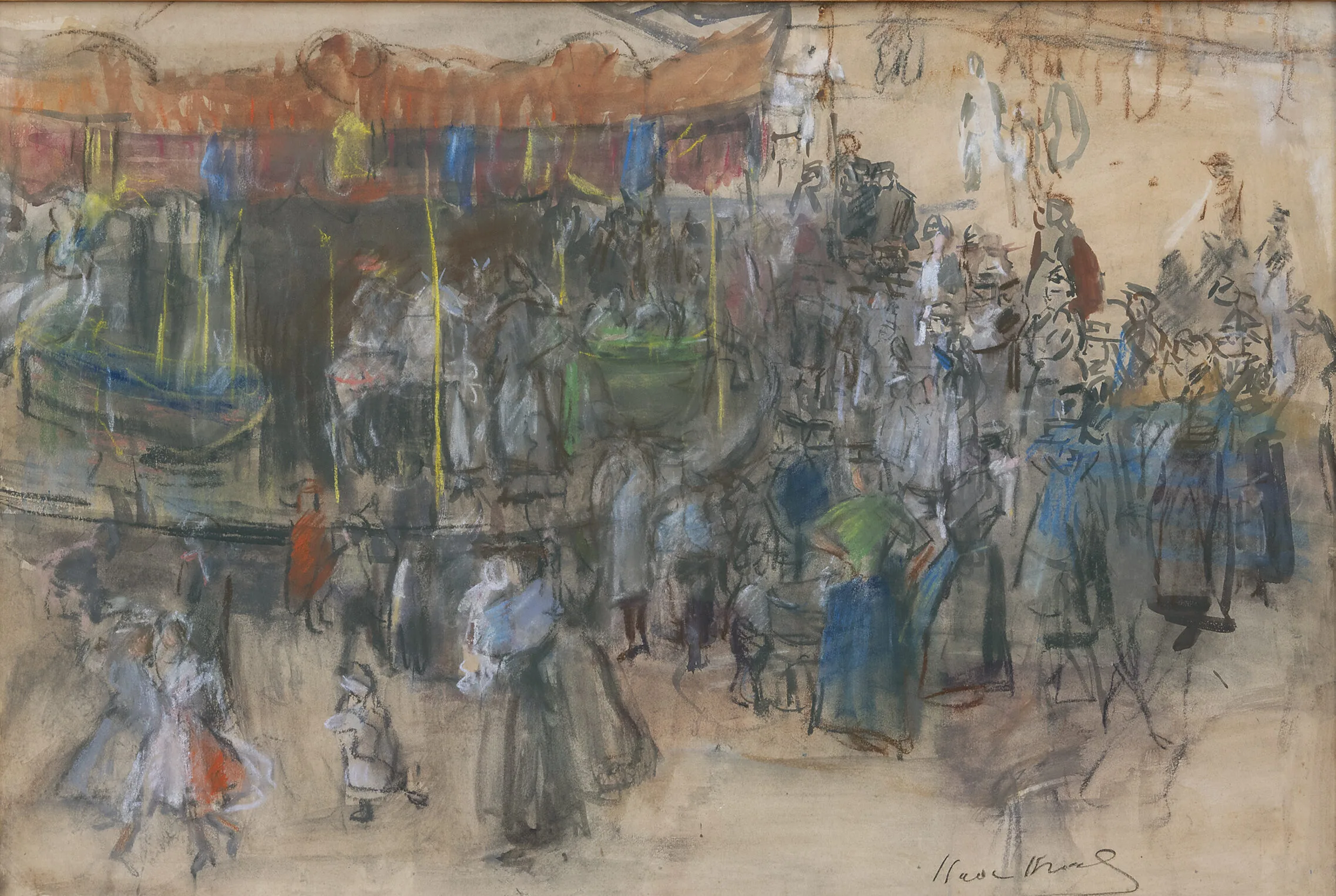 Isaac Israels: Kermis te Amsterdam